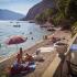 Apartmani Radojković, Частный сектор жилья Orahovac, Черногория - Naša terasa je granica plaže